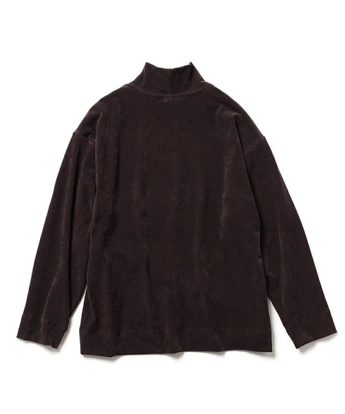 MR.OLIVE / STRETCH KNIT CORDUROY / BOTTLE NECK SHIRT ストレッチコーデュロイ/ボトルネックシャツ